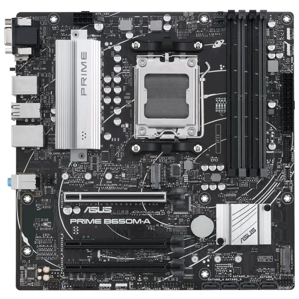 Asus Prime B650M-A DDR5 5600MHz (OC) RGB M.2 AM5 mATX Anakart