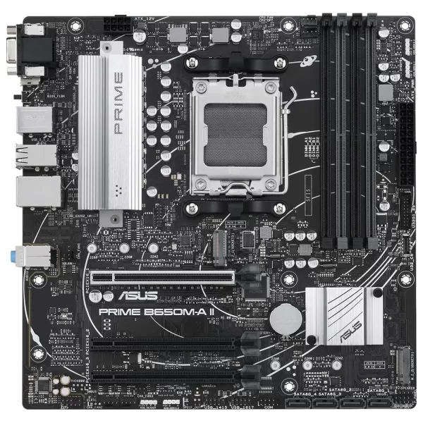 Asus Prime B650M-A II DDR5 7600MHz (OC) M.2 AM5 mATX Anakart