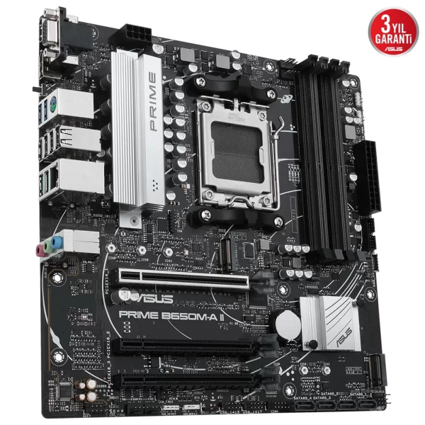 Asus Prime B650M-A II DDR5 7600MHz (OC) M.2 AM5 mATX Anakart