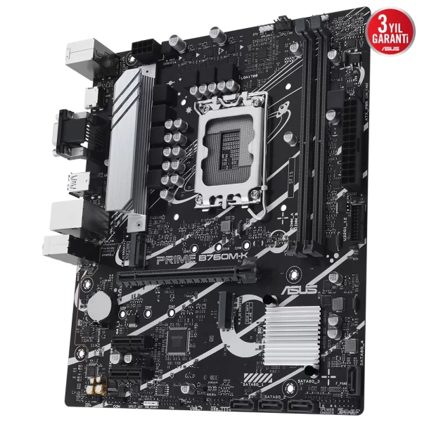 Asus Prime B760M-K RGB M.2 mATX DDR5 LGA1700 Anakart