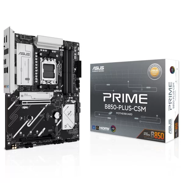 Asus Prime B850-PLUS-CSM DDR5 8000MHz (OC) M.2 AM5 ATX Anakart