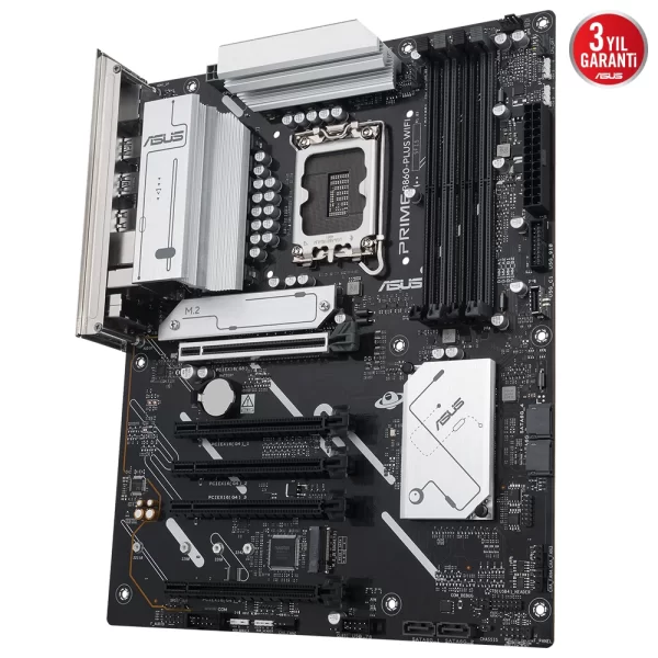 Asus Prime B860-PLUS WIFI DDR5 8200Mhz (OC) M.2 1851p ATX Anakart