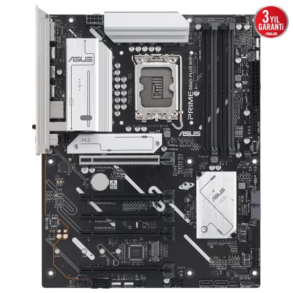 Asus Prime B860-PLUS WIFI DDR5 8200Mhz (OC) M.2 1851p ATX Anakart