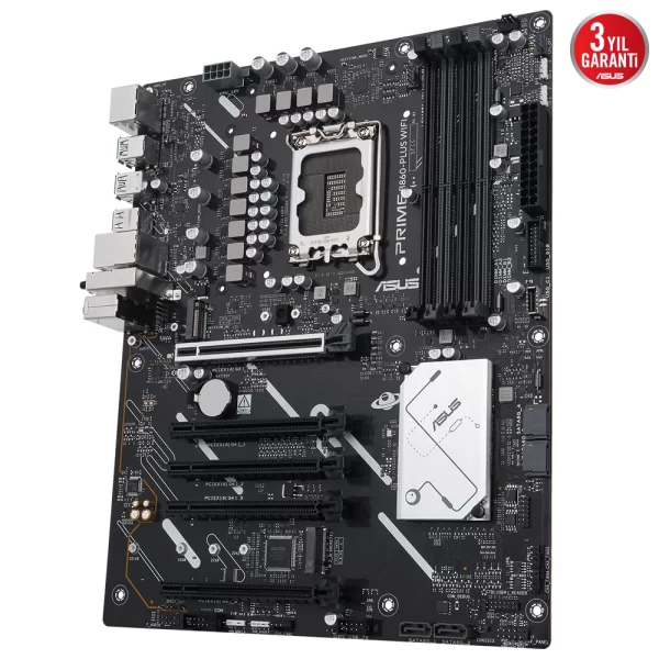 Asus Prime B860-PLUS WIFI DDR5 8200Mhz (OC) M.2 1851p ATX Anakart