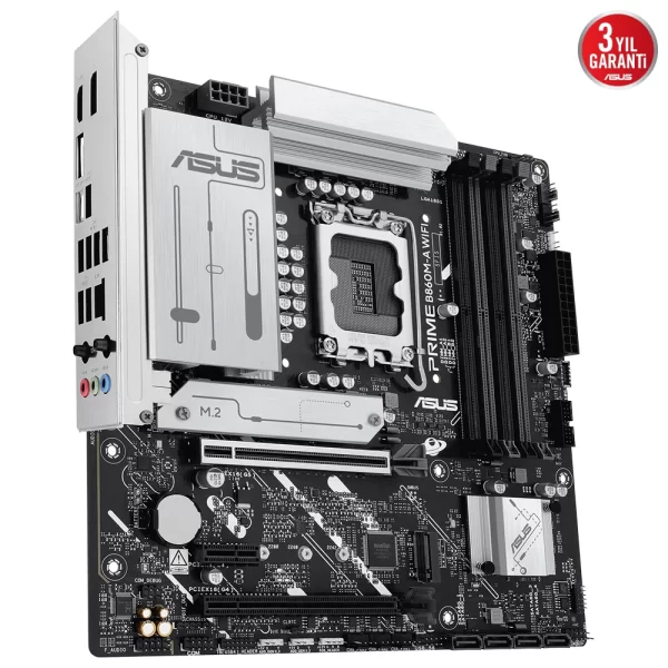 Asus Prime B860M-A WIFI DDR5 8666Mhz (OC) M.2 1851p mATX Anakart