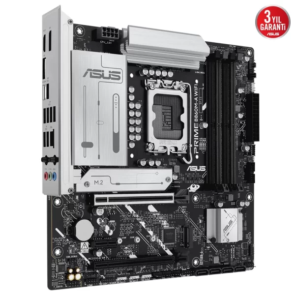 Asus Prime B860M-A WIFI DDR5 8666Mhz (OC) M.2 1851p mATX Anakart