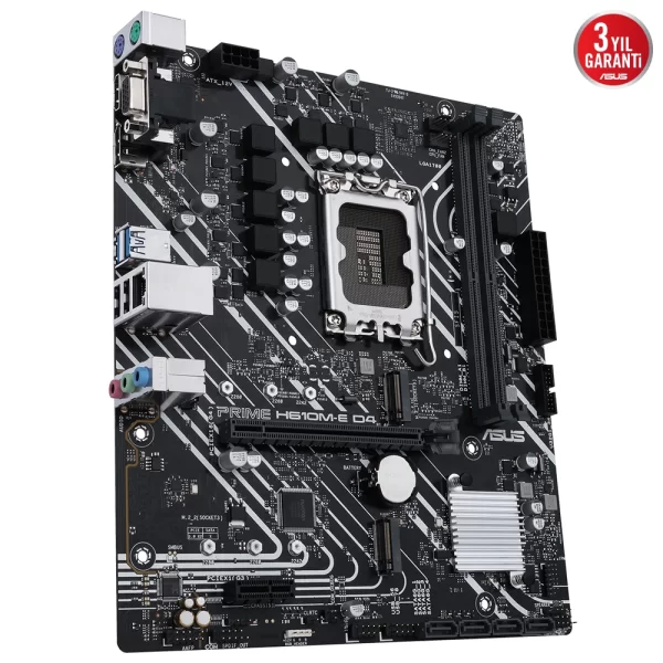 Asus Prime H610M-E D4 DDR4 3200MHz (OC) M.2 1700p mATX Anakart