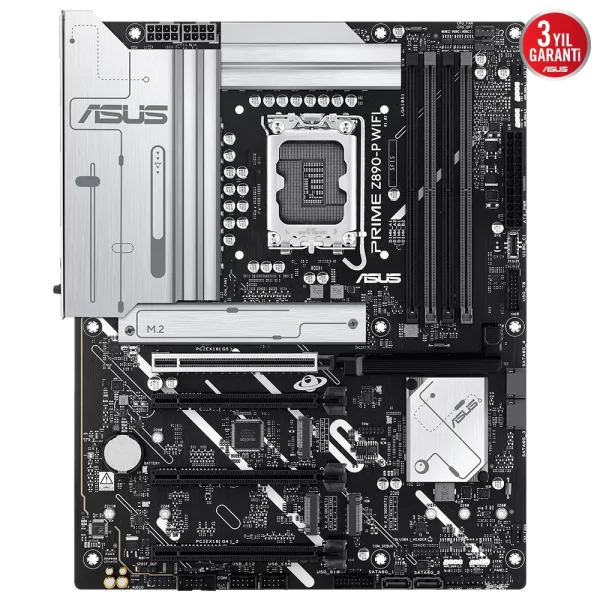Asus Prime Z890-P WIFI 7600mhz(OC) RGB M.2 1851p ATX Anakart