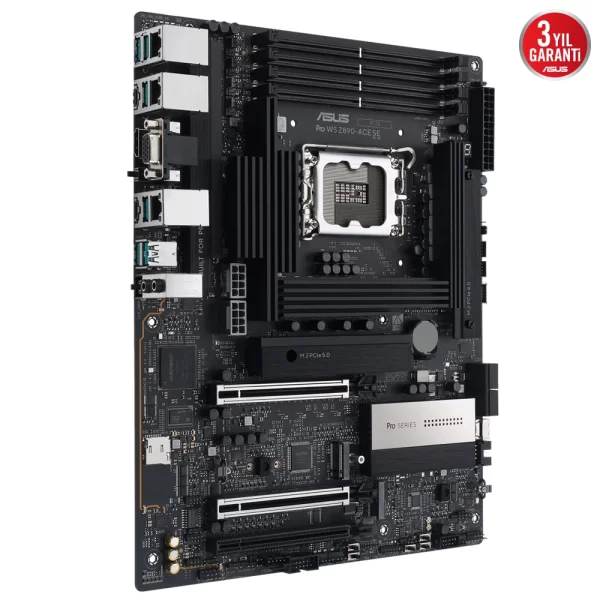 Asus Pro WS Z890-ACE SE DDR5 9066MHz (OC) M.2 1851p ATX Anakart