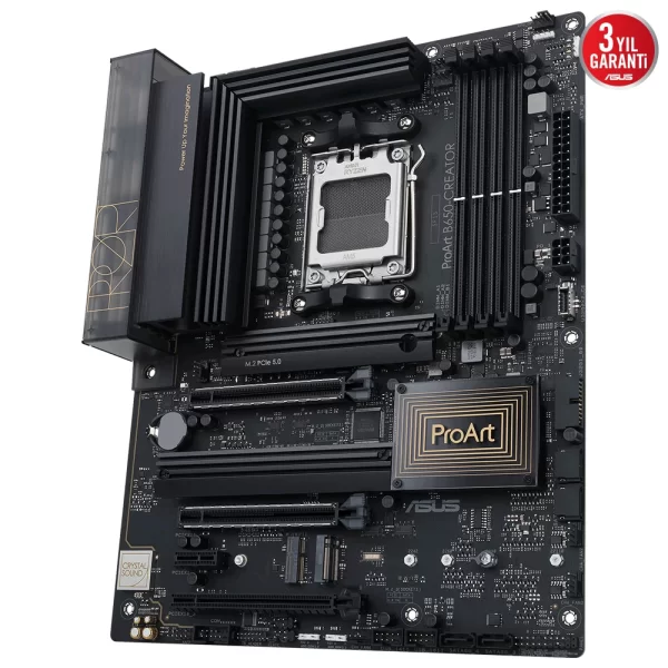 Asus ProArt B650 CREATOR DDR5 6400MHz (OC) M.2 RGB AM5 ATX Anakart