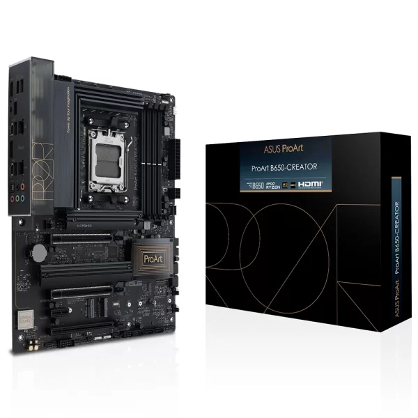 Asus ProArt B650 CREATOR DDR5 6400MHz (OC) M.2 RGB AM5 ATX Anakart