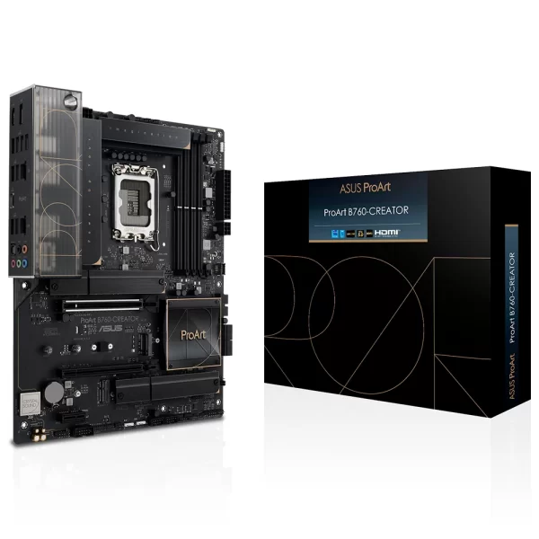 Asus ProArt B760-CREATOR DDR5 7800MHz (OC) RGB M.2 LGA1700 ATX Anakart