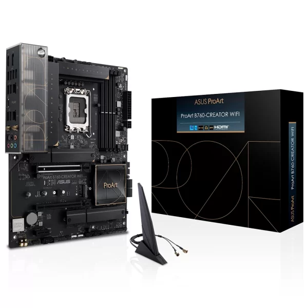 Asus ProArt B760-CREATOR WiFi 7800mhz(OC) RGB M.2 1700p ATX DDR5 Anakart