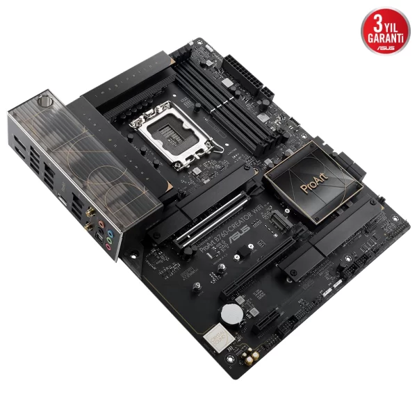 Asus ProArt B760-CREATOR WiFi 7800mhz(OC) RGB M.2 1700p ATX DDR5 Anakart