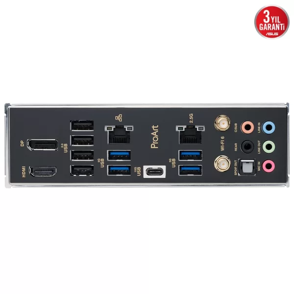 Asus ProArt B760-CREATOR WiFi 7800mhz(OC) RGB M.2 1700p ATX DDR5 Anakart