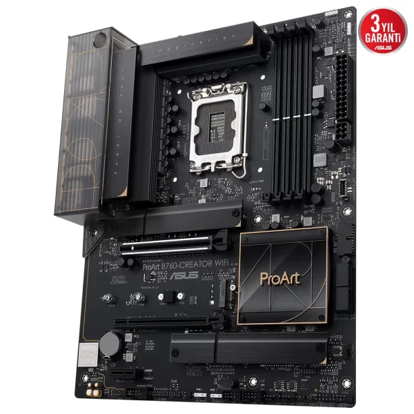 Asus ProArt B760-CREATOR WiFi 7800mhz(OC) RGB M.2 1700p ATX DDR5 Anakart