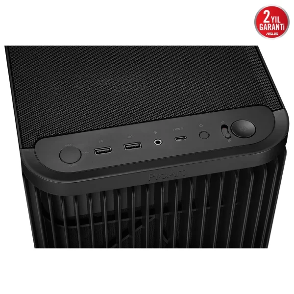 Asus ProArt PA401 Siyah Temperli Cam ATX Mid Tower Kasa