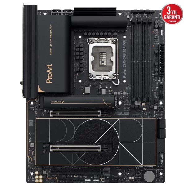 Asus ProArt Z890-CREATOR WiFi 9000mhz(OC) M.2 1851p ATX Anakart