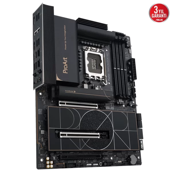 Asus ProArt Z890-CREATOR WiFi 9000mhz(OC) M.2 1851p ATX Anakart