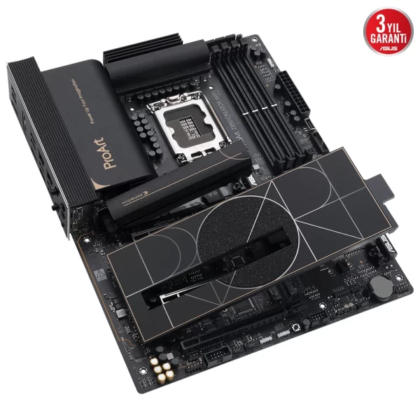 Asus ProArt Z890-CREATOR WiFi 9000mhz(OC) M.2 1851p ATX Anakart