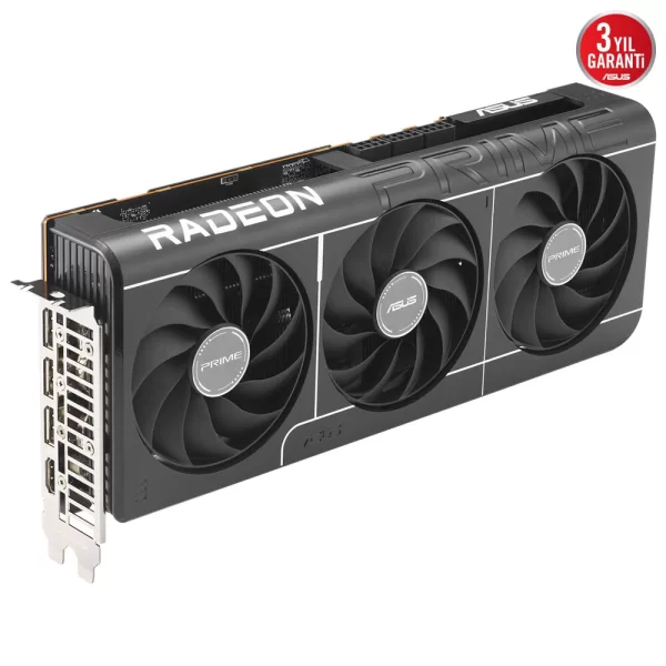 Asus Radeon RX 9070 XT Prime OC 16GB 256 Bit GDDR6 Ekran Kartı