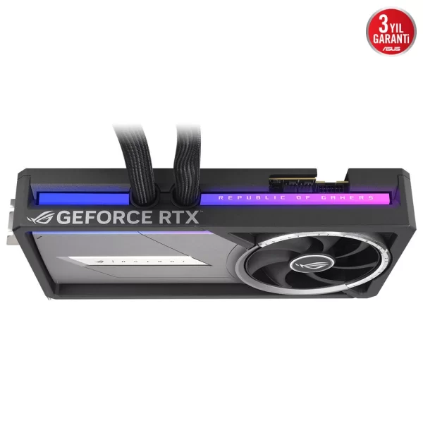 Asus ROG Astral LC GeForce RTX 5090 32GB OC Edition DLSS 4 512 Bit GDDR7 Sıvı Soğutmalı Ekran Kartı