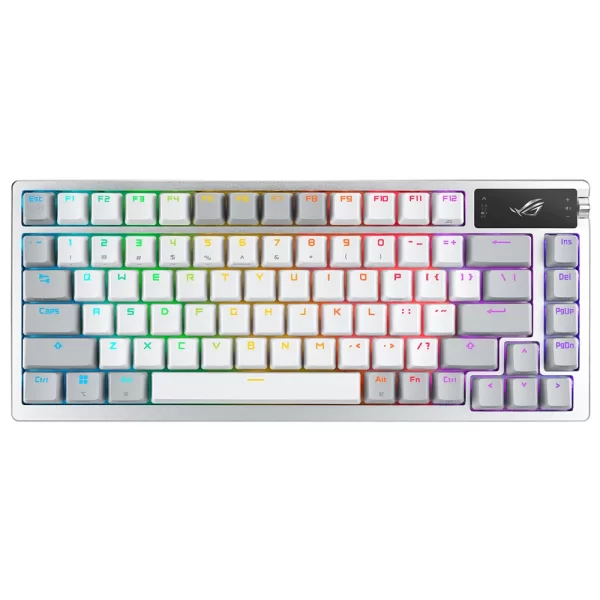 Asus ROG Azoth NX Snow Switch RGB Kablosuz Beyaz Mekanik Gaming Klavye