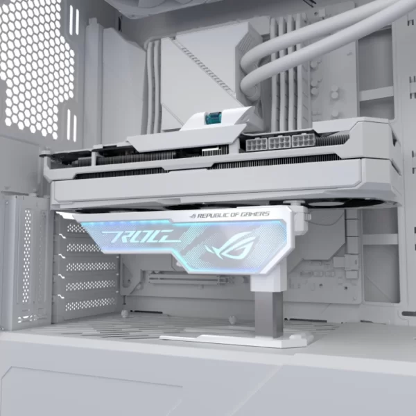 Asus ROG Herculx Beyaz Renk Ekran Kartı Destek Aparatı