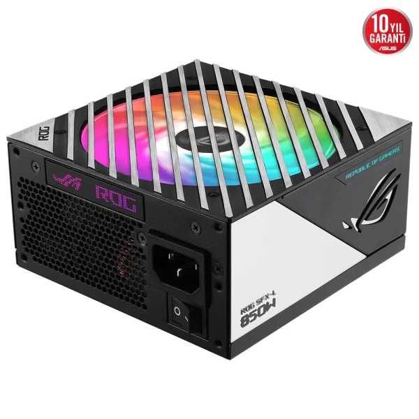 Asus ROG LOKI SFX-L 850W 80+ Platinum Tam Modüler Beyaz Güç Kaynağı