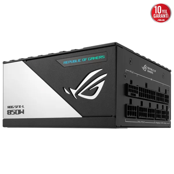 Asus ROG LOKI SFX-L 850W 80+ Platinum Tam Modüler Beyaz Güç Kaynağı