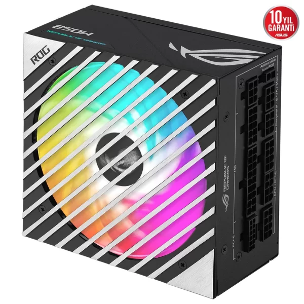 Asus ROG LOKI SFX-L 850W 80+ Platinum Tam Modüler Beyaz Güç Kaynağı