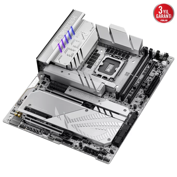 Asus ROG MAXIMUS Z890 APEX WiFi 9000mhz(OC) RGB M.2 1851p ATX Anakart