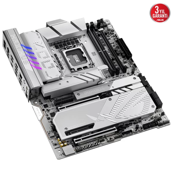 Asus ROG MAXIMUS Z890 APEX WiFi 9000mhz(OC) RGB M.2 1851p ATX Anakart