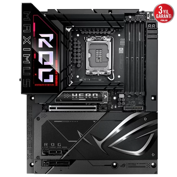 Asus ROG MAXIMUS Z890 HERO BTF 9200MHz (OC) M.2 1851p ATX Anakart