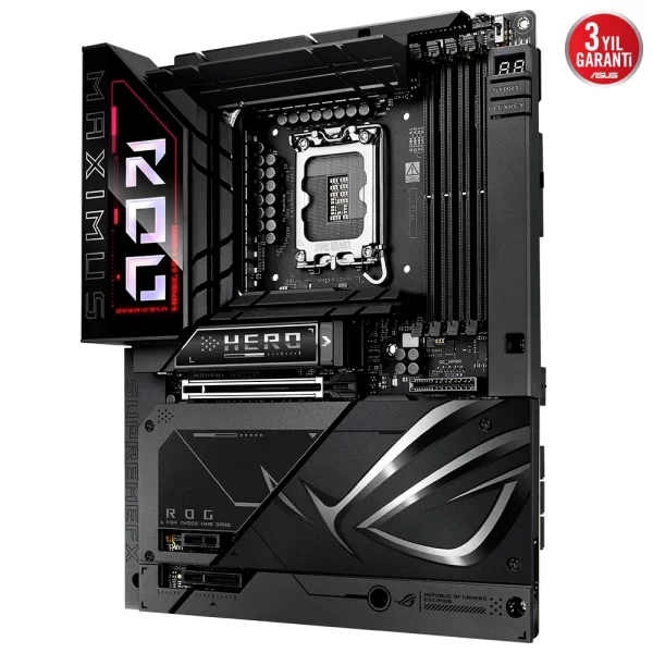 Asus ROG MAXIMUS Z890 HERO BTF 9200MHz (OC) M.2 1851p ATX Anakart