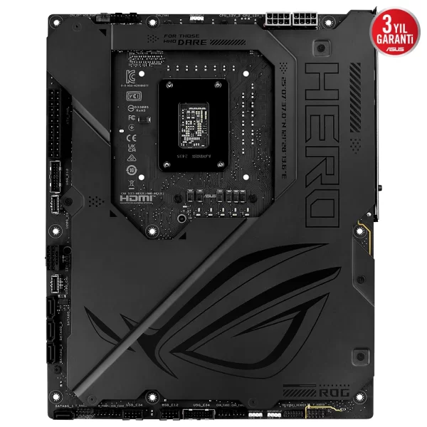 Asus ROG MAXIMUS Z890 HERO BTF 9200MHz (OC) M.2 1851p ATX Anakart