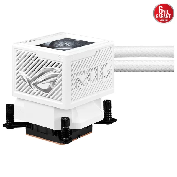 Asus ROG Ryujin III 360 ARGB Extreme 360mm Intel-AMD Uyumlu Beyaz İşlemci Sıvı Soğutucu