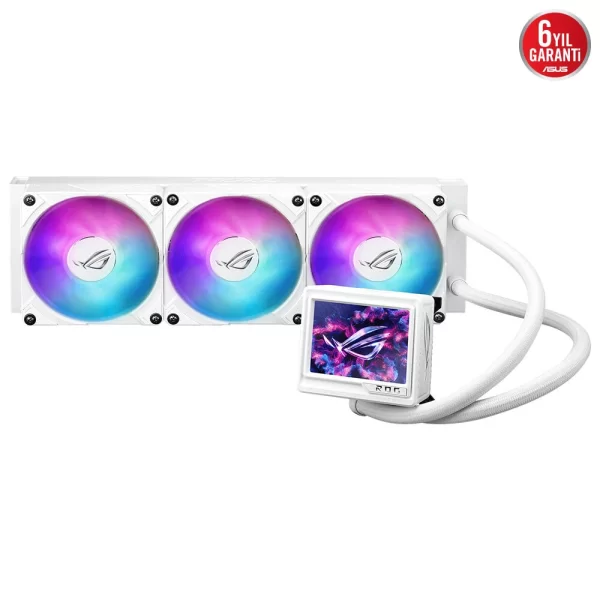 Asus ROG Ryujin III 360 ARGB Extreme 360mm Intel-AMD Uyumlu Beyaz İşlemci Sıvı Soğutucu