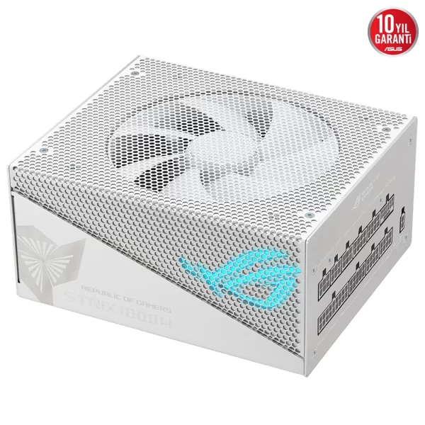 Asus ROG Strix 1000W Aura Beyaz Gold Aura Edition 80+ Gold Tam Modüler PCI-E 5.0 Güç Kaynağı