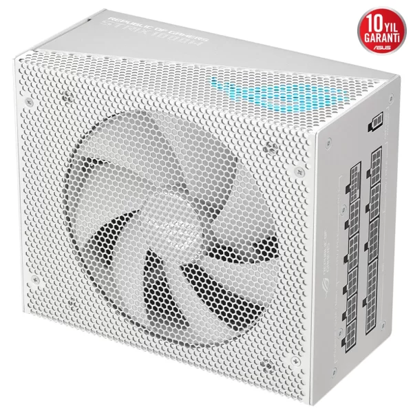 Asus ROG Strix 1000W Aura Beyaz Gold Aura Edition 80+ Gold Tam Modüler PCI-E 5.0 Güç Kaynağı