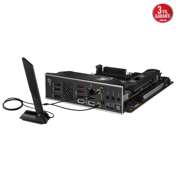 Asus ROG Strix B650E-I Gaming WIFI DDR5 6400MHz (OC) RGB M.2 AM5 Mini-ITX Anakart