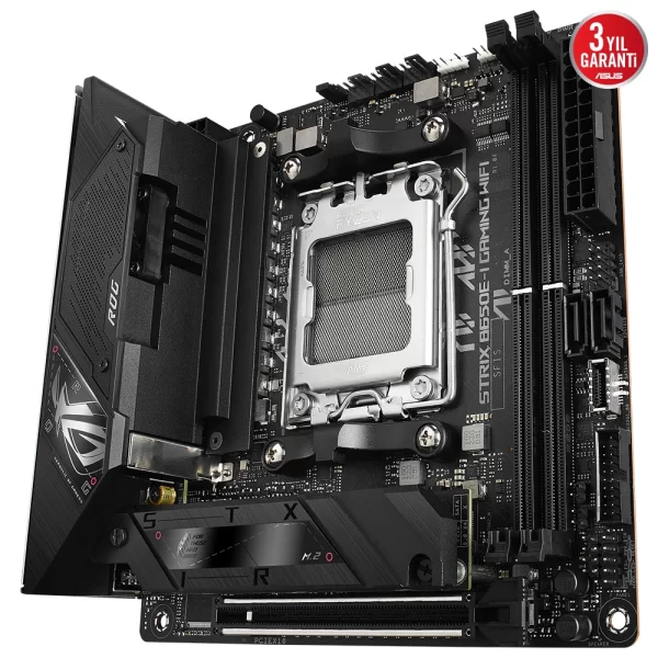 Asus ROG Strix B650E-I Gaming WIFI DDR5 6400MHz (OC) RGB M.2 AM5 Mini-ITX Anakart