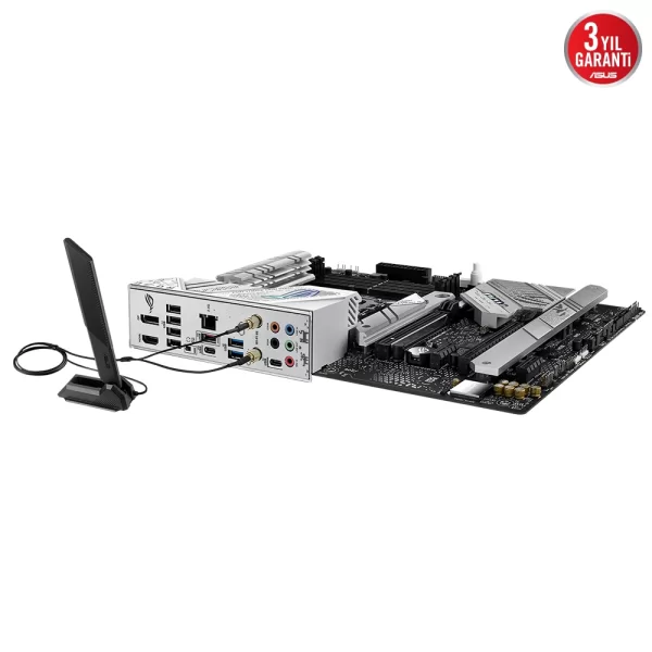 Asus ROG Strix B760-A GAMING WIFI DDR5 7800MHz (OC) RGB M.2 1700p ATX Anakart