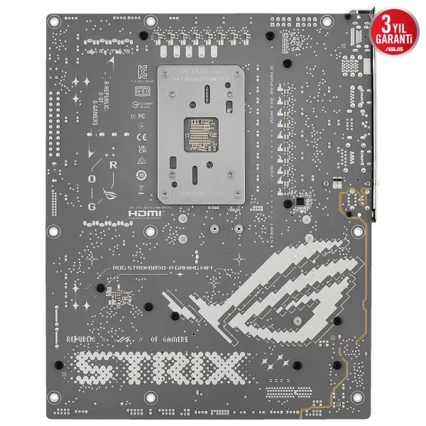 Asus ROG Strix B850-A Gaming WIFI Beyaz DDR5 8000Mhz (OC) M.2 AM5 ATX Anakart