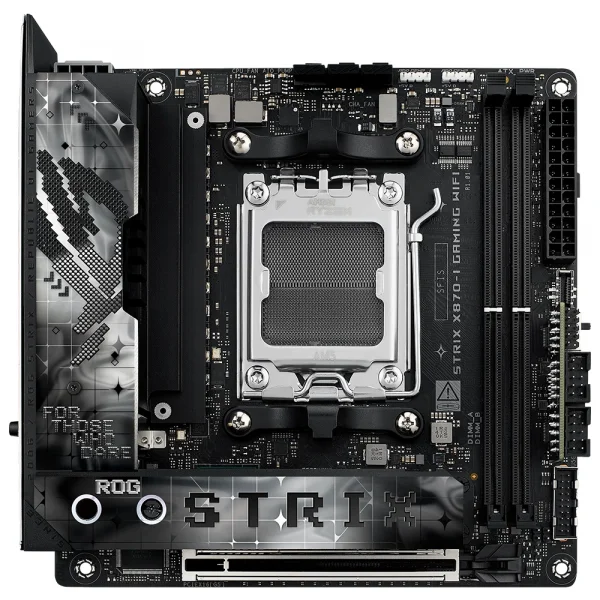 Asus ROG Strix X870-I Gaming WIFI 8400mhz(OC) RGB M.2 AM5 Mini-ITX Anakart
