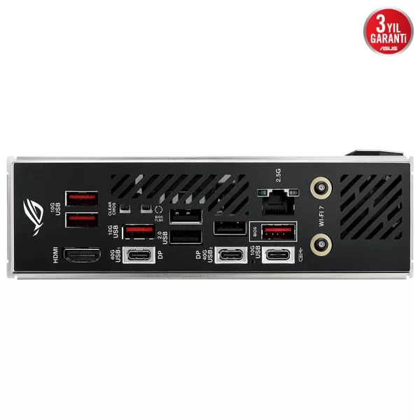 Asus ROG Strix X870-I Gaming WIFI 8400mhz(OC) RGB M.2 AM5 Mini-ITX Anakart