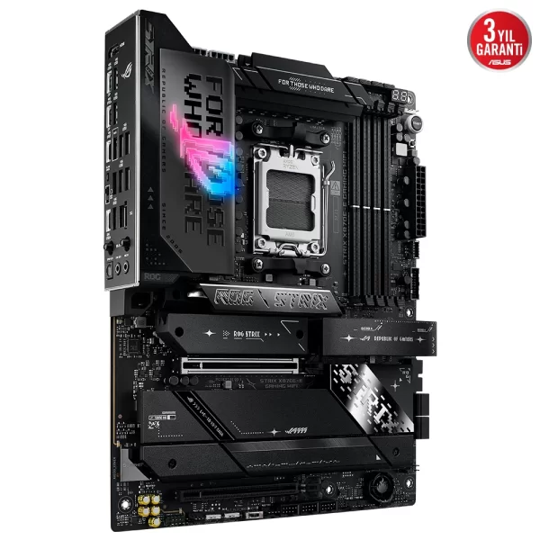 Asus ROG Strix X870E-E Gaming WIFI 8000mhz(OC) RGB M.2 AM5 ATX Anakart