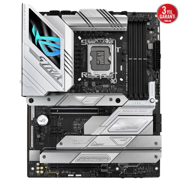 Asus ROG Strix Z790-A Gaming WIFI II 8000mhz(OC) RGB M.2 1700p ATX DDR5 Anakart