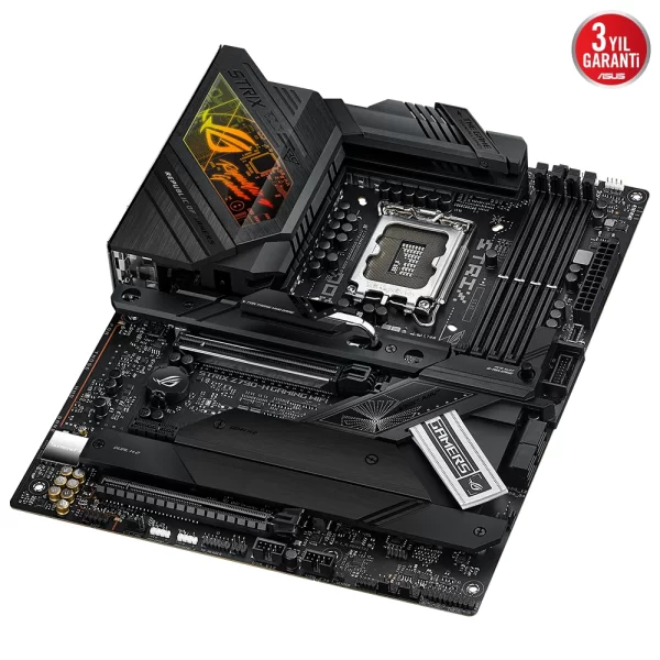 Asus ROG Strix Z790-H Gaming Wi-Fi 7800mhz(OC) RGB M.2 1700p ATX DDR5 Anakart