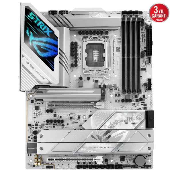 Asus ROG Strix Z890-A Gaming WIFI 8600mhz(OC) RGB M.2 1851p ATX Anakart